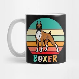 Vintage Retro Boxer Mug